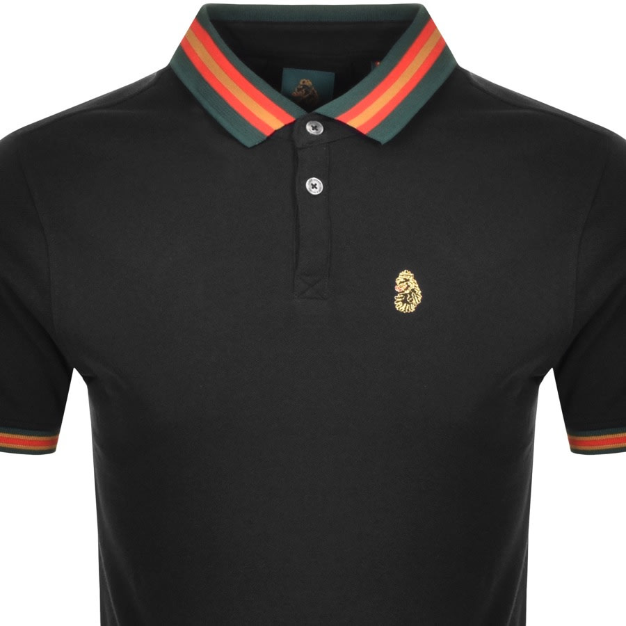 Alternative Image for ProductLuke 1977 Shooting Star Polo T Shirt Black2